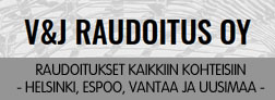 V&J Raudoitus Oy logo